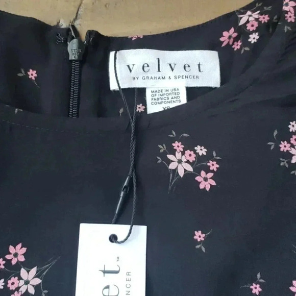 NWT Velvet Winola Floral Printed Challis D… - Picture 5 of 11